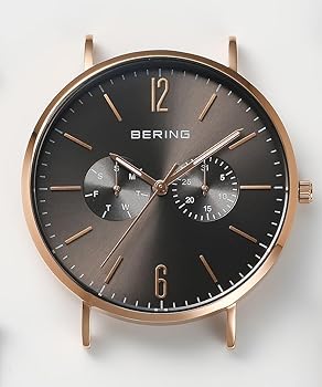 BERING 腕時計 ブラウン メンズ 14240-369 BERING（ベーリング） | BERING Unisex Changes Mesh&Leather